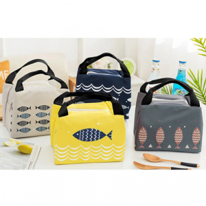 베이직 나들이 물고기 보온보냉 지퍼타입