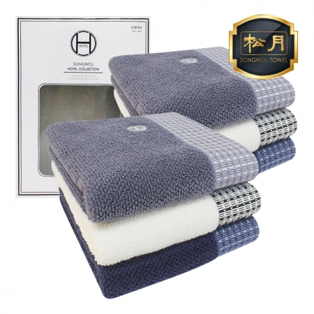 [송월타올] 호텔컬렉션 톤40 타올 30수 170g 2매 풀세트 #2