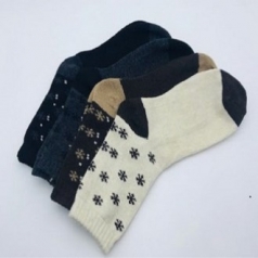 여자 눈꽃 양말