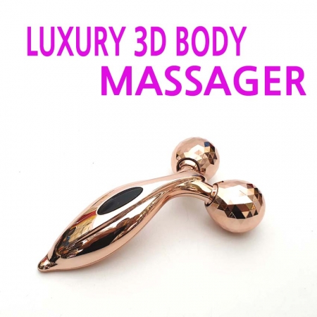 럭셔리 3D 보디 마사지기, 페이스롤러, 얼굴 마사지기, 다용도 마사지기 #4