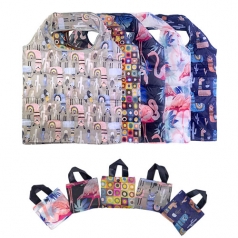 포켓형 패턴디자인 시장가방, 시장 바구니