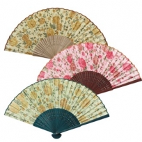 장미 부채 소형