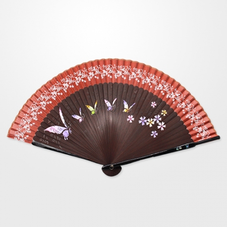 수공 자개 부채 #3