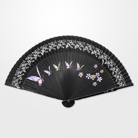 수공 자개 부채 #8