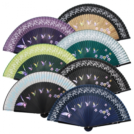 수공 자개 부채 #2