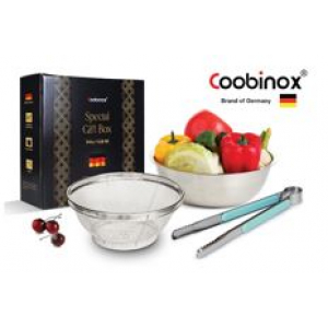 쿠비녹스 믹싱볼 채망 집게 3종 세트 co-1115