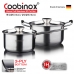 작은이미지: 쿠비녹스 바론 풀스텐 2종 냄비 세트 #3