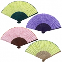 에프로 면 부채 (4가지)