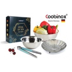 쿠비녹스 믹싱볼 찜판 집게 4종 세트 co-1120