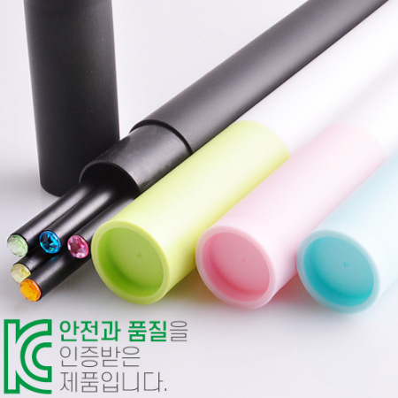 인젝션 보석연필 바닐라 원통 5P세트 #2