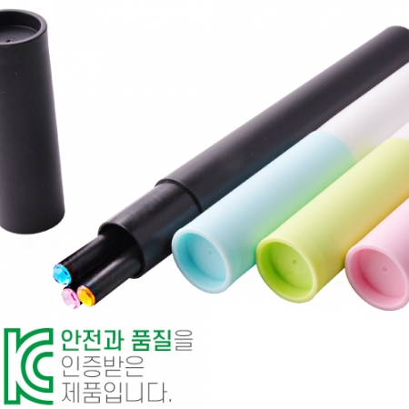인젝션 보석 연필 3P [원통 세트] #2