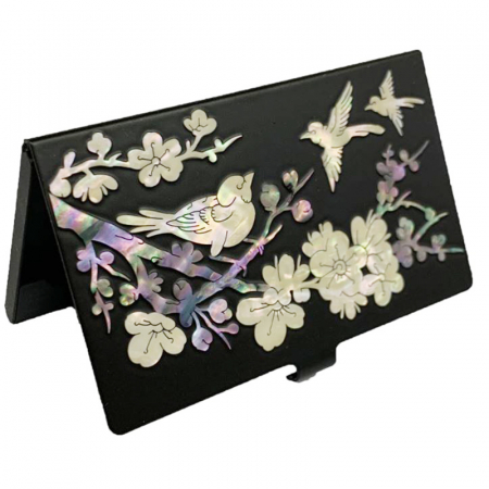 초경량 절삭 명함케이스- 송학, 매화, 목련, 목단 #3