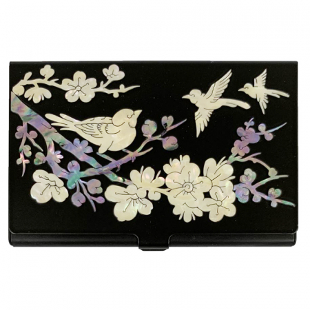 초경량 절삭 명함케이스- 송학, 매화, 목련, 목단 #2