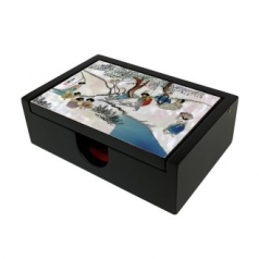 채색 명함함 (자동)