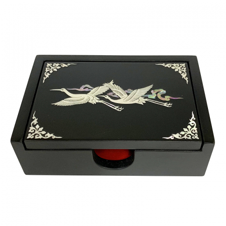 나전 명함함 (자동) - 구름학, 운문 #2