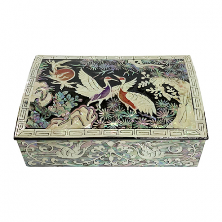 궁중 명함함 송학 #2