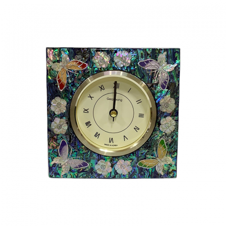 나비 정사각 시계 , 궁중 정사각 시계 #2