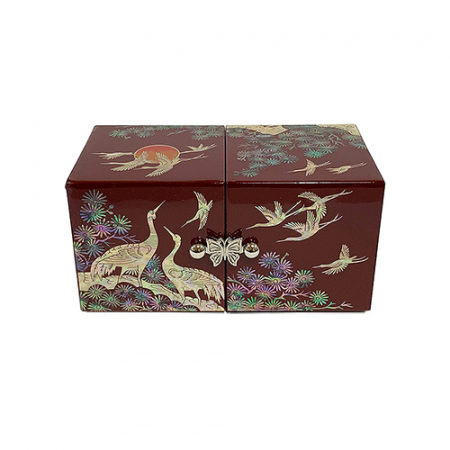 송학 쌍합 자개 케이스 #2