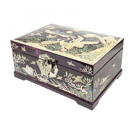 한지 송학 보석함 #2