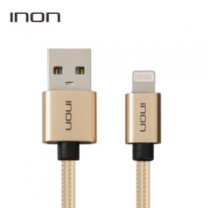 [케이블] 아이논 USB 라이트닝 8핀 고속충전 데이터 케이블 IN- CAUL101