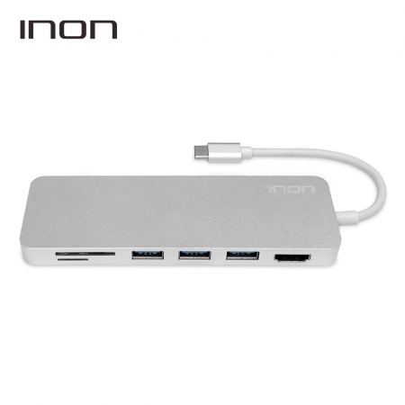 [허브] 아이논 USB C타입 to 3.0 4포트 with HDMI / SD / Mi Cro SD 허브 IN- UH210 C #4
