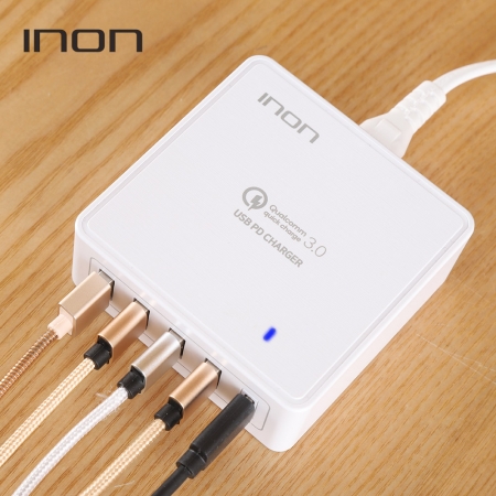 [ 멀티 충전기] 아이논 퀵차지 3.0 5포트 USB PD 멀티 충전기 IN-UC510P #4