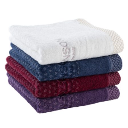 랑송 도트 타올(전사 가능), 40x80cm #2