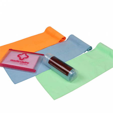 마리끌레르 스웨이드 스포츠타올 20x100cm #2