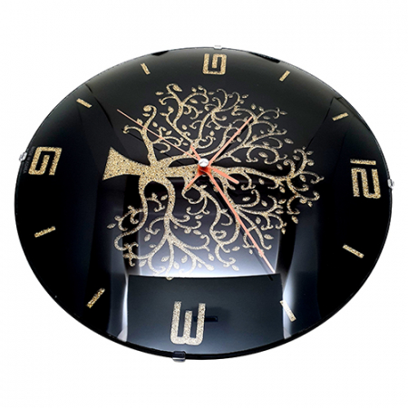 볼록 나무 벽시계 AP-237 #3