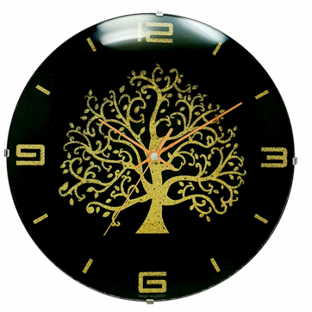 볼록 나무 벽시계 AP-237 #2