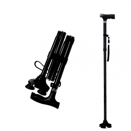 4단 접이식 네발 보행스틱 지팡이 #5