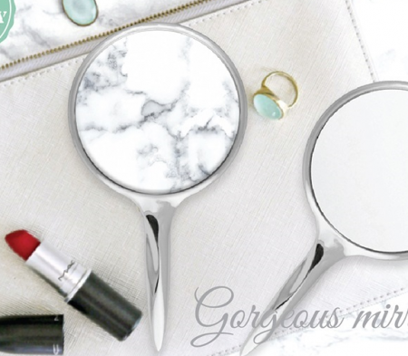 ST-341 원형 손잡이 손거울 #2