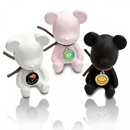 곰돌이 엠블럼 석고 방향제 #4