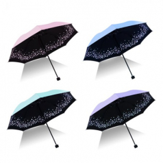 벨솔라 로맨틱블라썸 UV차단 3단 수동우산