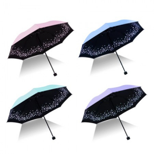 벨솔라 로맨틱블라썸 UV차단 3단 수동우산