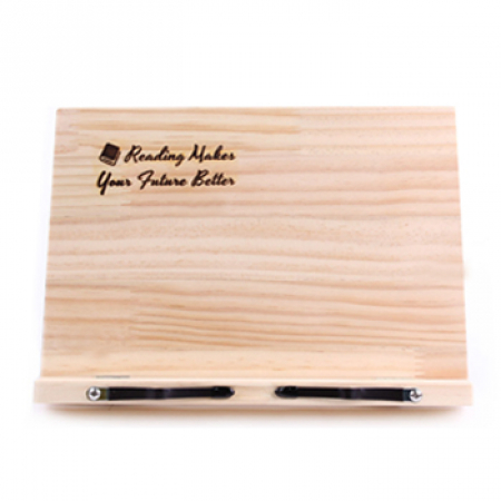 소나무 원목 독서대 대형 #2