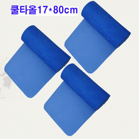 쿨타올 습식형 심플 스타일 17*80 pvA타올 #2