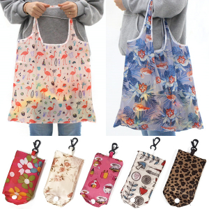 장바구니 시장 가방 / 시장가방- 단추무늬, 고급방수