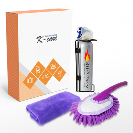 [차량용품] 자동차 소화기 3종 세트 - 판촉, 스티커 #3