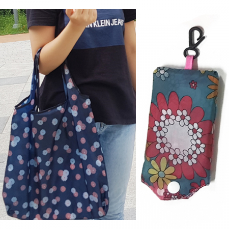 친환경 방수 패션 단추 장바구니, 시장가방, 시장바구니, 방수고급 #2