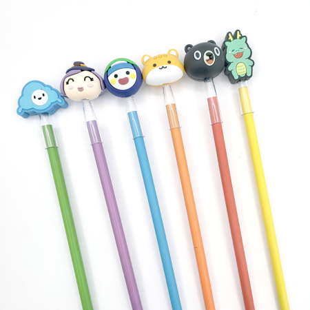 [주문제작] 3d 캐릭터 연필 - (캡형) #2