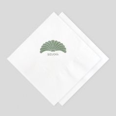 로고 인쇄 네프킨- 칵테일 냅킨 (백색지) - 1겹 일반