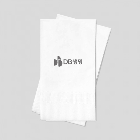 로고인쇄 네프킨 디너냅킨 백색지 4겹 접이형 #2