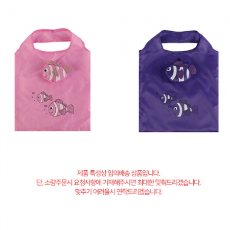 물고기 캐릭터 시장가방 #5