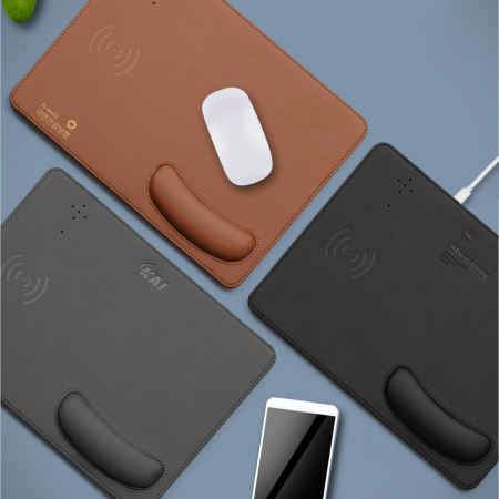 헬프맨 손목 보호 마우스패드 15W 고속 무선충전기 #2