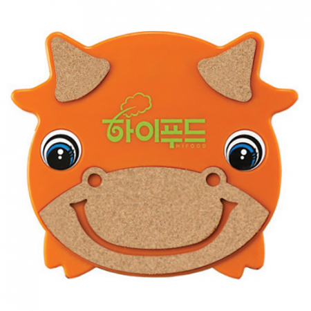 황소 콜크 냄비받침 #5