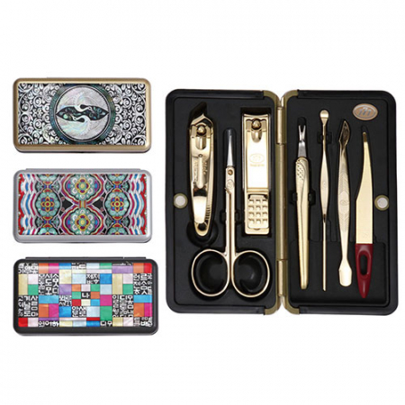 전통자개문양 골드 7pcs 손톱깎이세트A #2