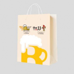 종이쇼핑백-종이가방 180art / 스노우지2절