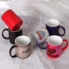 이미지 변색 포토머그 340ml