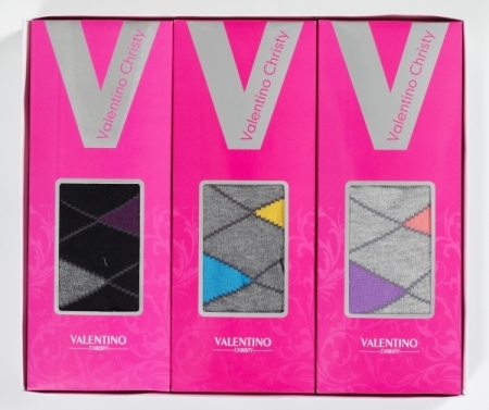발렌티노 사각 계단 중목숙녀 3족 세트 #2